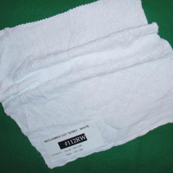 Terry Towels White | Shop Rags by the Box | Absorbent Wipers