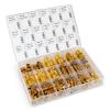 AES Industries 856 108-Pc Brass Hose Barb & Ferrule Assortment