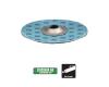 Camel Grinding Wheels 59704 3" Quick Change Disc Zirconia AO w/Grinding Aid, Turn On, 36 Grit