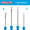 Channellock SD-4H 4-Pc Standard Screwdriver Set