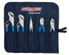 Channellock TOOLROLL-3 5-Pc Prof Pliers Set wTool Roll; 430,420,337,3017,526