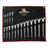 Cougar Pro Hand Tools M958 18 Pc. Metric Full Polish Combination Wrench Set