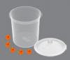 Devilbiss 802101 (DPC-601) DeKups Gravity Feed Disposable Cup/Lid, 24oz (32)