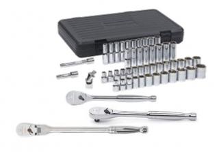 GearWrench 80551 57 Piece 3//8-Inch Drive 12 Point Socket Set