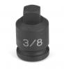 Grey Pneumatic 1011PP 3/8" Drive x 11/32" Square Male Pipe Plug Socket