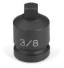 Grey Pneumatic 2014PP 1/2" Drive x 7/16" Square Male Pipe Plug Socket