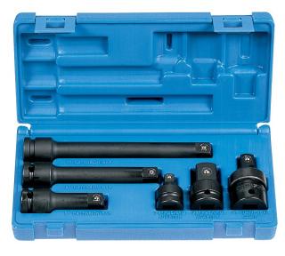 1/2" Drive 6 Piece Adapter/Extension Set