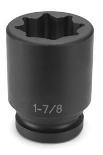 1" Drive x 1-1/2" Deep - 8 Point