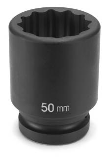 1-1/2" Drive x 75mm Deep - 12 Point