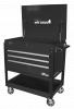 Homak BK06043030 43" Big Dawg HXL Pro 3-Drawer Service Cart - Black