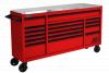 Homak RD04072164 72" RS Pro Roller Cabinet with SS Top - Red