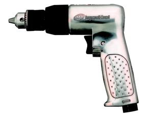 Reversible Air Drill, Pistol, 3/8" Inch