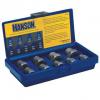 Irwin Hanson 54019 9 pc Bolt Extractor Set, 8mm - 19mm, 5/16" - 3/4"