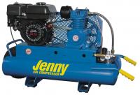Jenny K5HGA-8P 5.5 HP, 8 Gallon, Wheelbarrow Gas Air Compressor w/Honda Engine