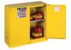 Justrite 893020 SURE-GRIP EX Flammable Safety Cabinet, 30-Gal 1 Shelf Self-Close