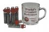 Keysco 77773 Mug with 10 Tubes 1/8" Double Ended Drill Bits