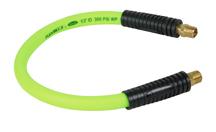 Flexzilla New 1/2" x 2' FT Air Hose Whip With 1/2' MNPT Swivel End HFZ1202YW4S 