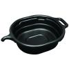 Lisle 17972 4.5 Gal Oval Drain Pan, Black