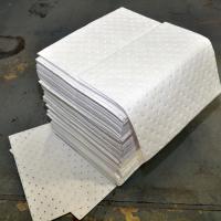 NPZ-72B White Absorbent Pads, Oil Only, 16"x18" 100/Pk
