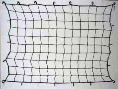 6' x 8' Bungee Style Cargo Net, 20 Plastic Hooks