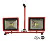 Power Tech PT523230 LED Worklight Twin Head Tripod 6600 Lumen