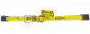 R5027FH 2" x 27' Ratchet Strap Flat Hook Assembly, Rated 10,000 lbs