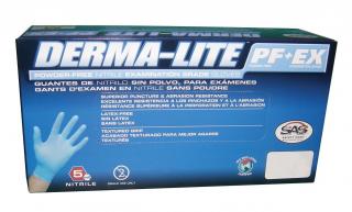 Derma-Lite Nitril Gloves, 100 Gloves per Box, Extra-Large