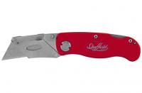 Sheffield 12614 12614 Folding Lockback Utility Knife, Red