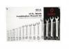 Sunex 9715 14-Pc Jumbo Comb Wrench Set - Metric (MCS-14)