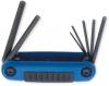 Urrea Professional Tools 4977BM Folding Hex Key Set 2 mm To 8 mm  7 Tips  Pl