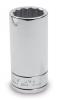 Urrea Professional Tools 5324 SAE Long Socket, 1/2 Drive, 12-Point, 3/4