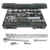 Urrea Professional Tools 5400PB 1/2" Drive Fractional Socket Set 3/8" - 1-1/4", 12 Pt