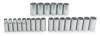 Urrea Professional Tools 54201 1/2" Drive Metric Socket Set 10mm - 32mm, 12 Pt