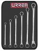 Urrea Professional Tools 8100C Fractional Box Wrench Set 3/8" - 1", 12 Pt