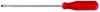 Urrea Professional Tools 9634R 6 In Lg  Round Shank Red Handled Screwdriver