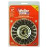 Weiler 36012 4" Vortec Pro Knot Wire Wheel, Standard