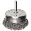 Weiler 36030 3" Vortec Pro Crimped Wire Cup Brush, 1/4"