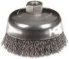 Weiler 36031 3" Vortec Pro Crimped Wire Cup Brush