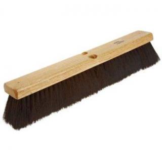 18" Fine Sweep Floor Brush, Black Horsehair