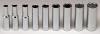 Wright Tool 208 1/4" Dr., 9 Pc 6 Pt Deep Socket Set, 3/16"-1/2", Model 208