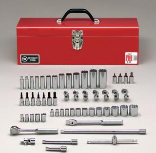 3/8" Dr., 57 Pc. 12 Pt. Std & Deep & Flex Socket Set