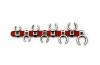 Wright Tool 702 3/8" Dr. 8 Pc. Crowfoot Wrench Set 5/8" - 1-1/16"