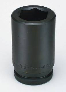 Wright Tool 84958 3-5/8-Inch 6 Point Deep Impact Socket with 1-1/2-Inch Drive 
