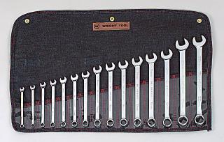 15 Pc. Full Polish Metric Combination Wrench Set