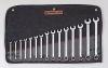 Wright Tool 952 15 Pc. Full Polish Metric Combination Wrench Set