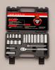 Wright Tool A34 21-Pc 3/8" Dr 12-Pt Std & Dp Cougar Socket Set