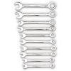 Wright Tool Cougar 10 Piece Miniature Combination Wrench Set