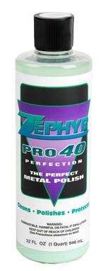 Pro-40 Metal Polish 8 Oz