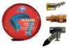 ACME Automotive 3712 Body Shop Kit, 35' x 3/8" Flexeel Hose