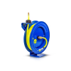 COX Reels EZ-P-LP-450-HV Coxreels EZ-P-LP-450-HV Safety Series Spring Rewind Hose Reel for air/water: 1/2" I.D., 50' hose capacity, with high visibility safety hybrid hose, 300 PSI